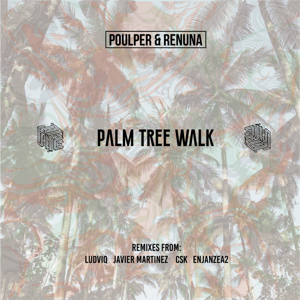 Palm tree walk