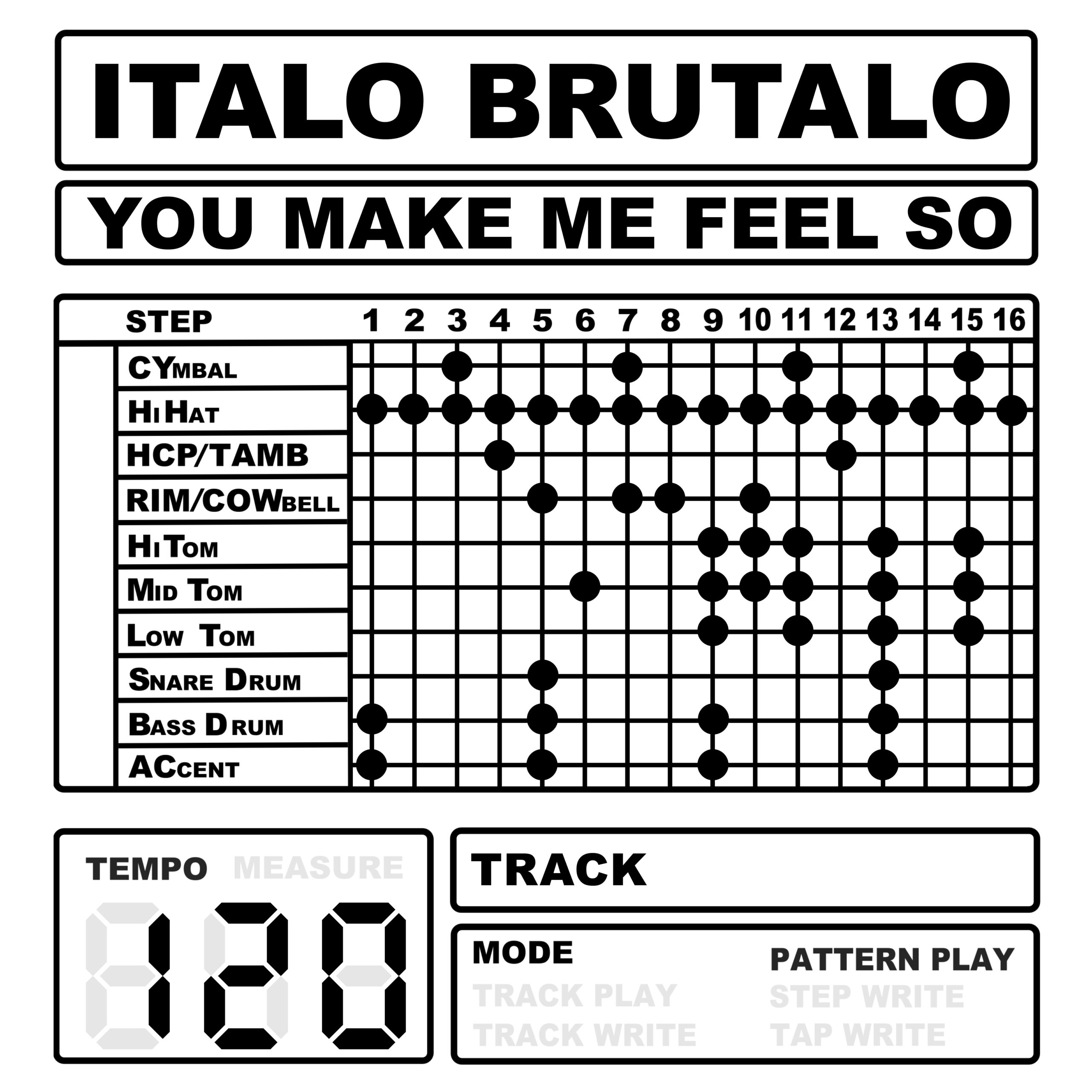 BD012 Italo Brutalo You Make Me Feel So Cover