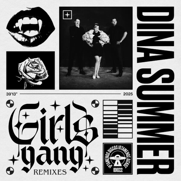 EP Artwork Dina Summer Girls Gang Remixes IDI022