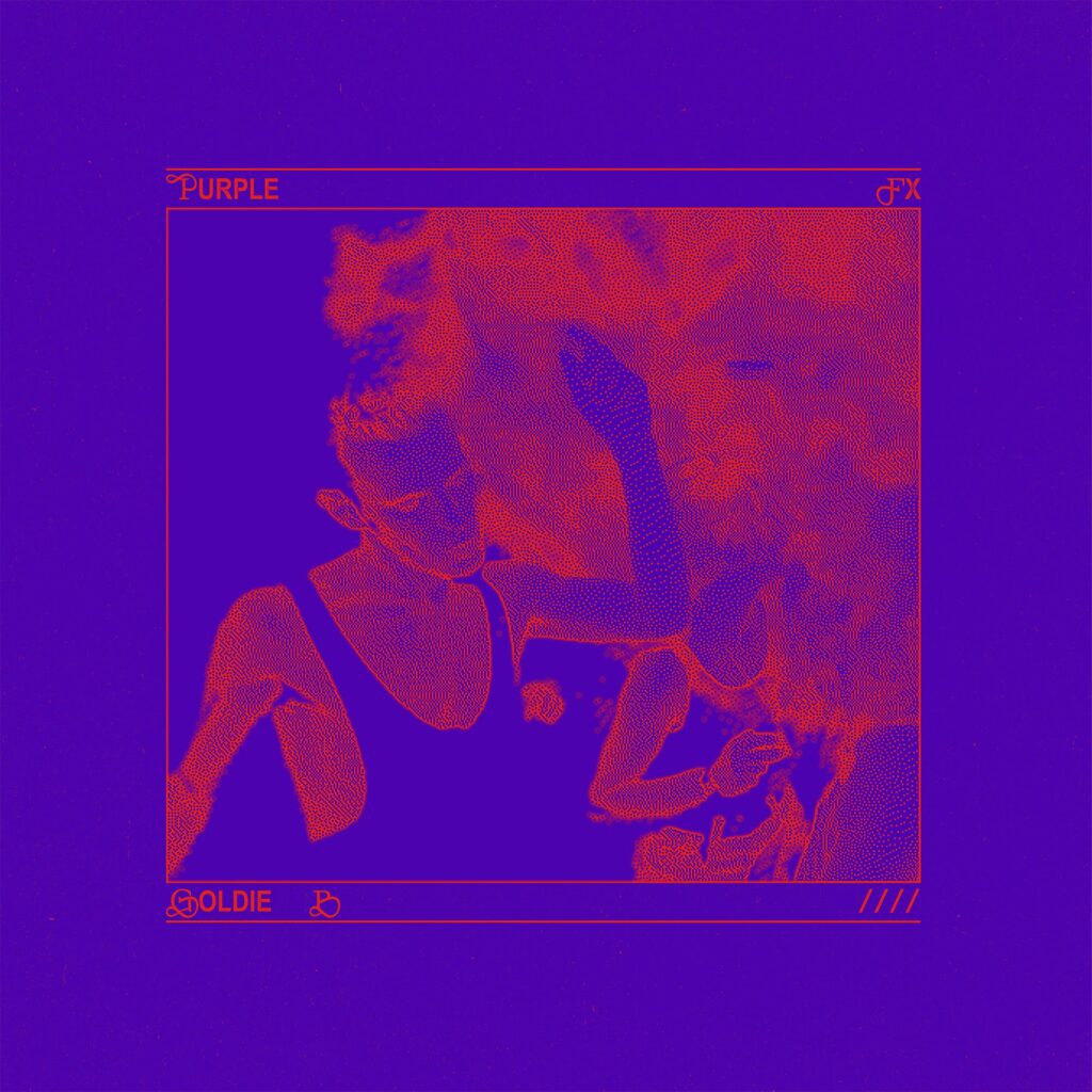Artwork 'Purple FX' © Goldie B