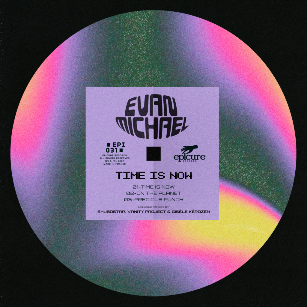 ARTWORK EVAN MICHAEL TIME IS NOW